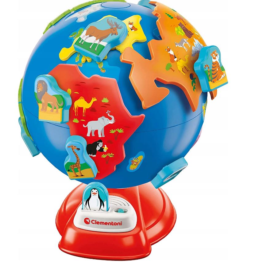 Clementoni Zoo glóbus, priemer 17 cm